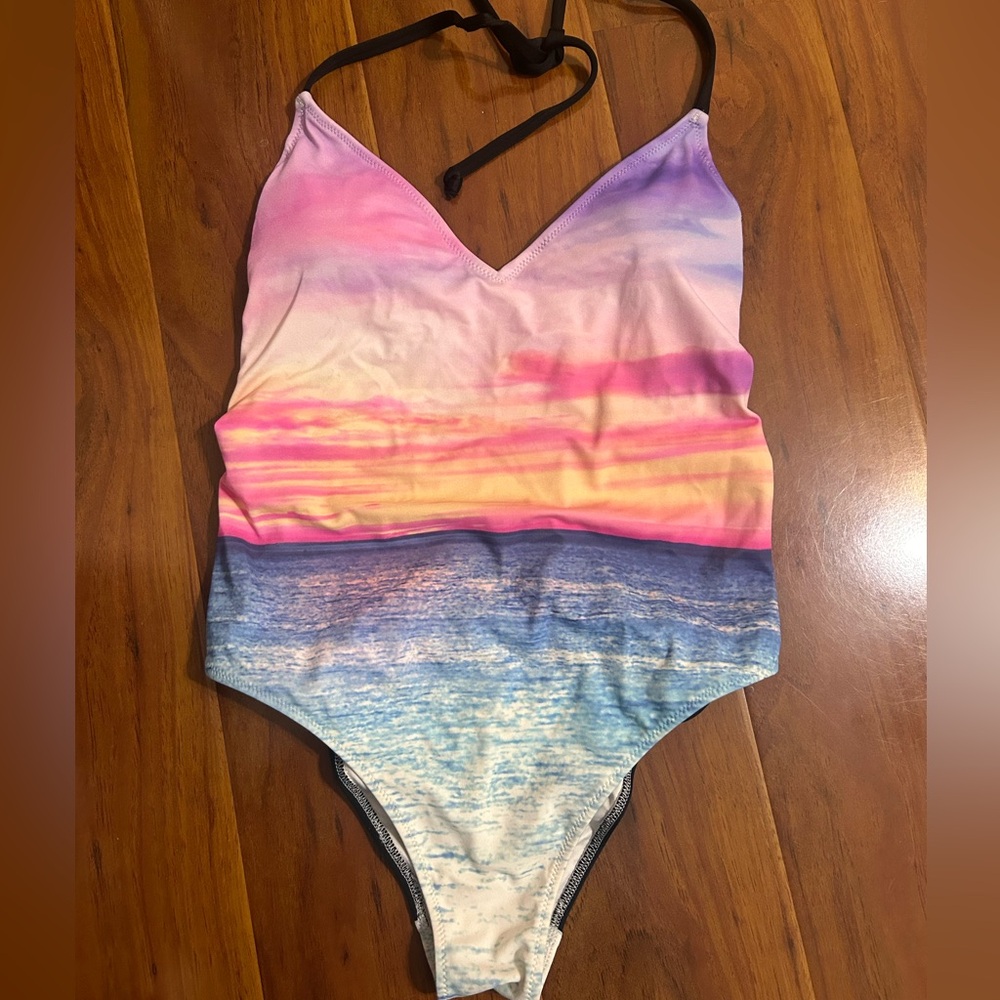 PINK One Piece Swimsuit S